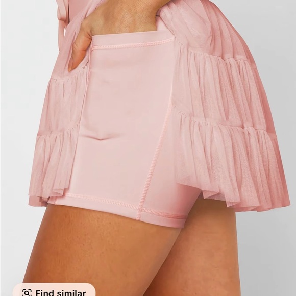 Pink Ruffled Skort - Picture 3 of 6